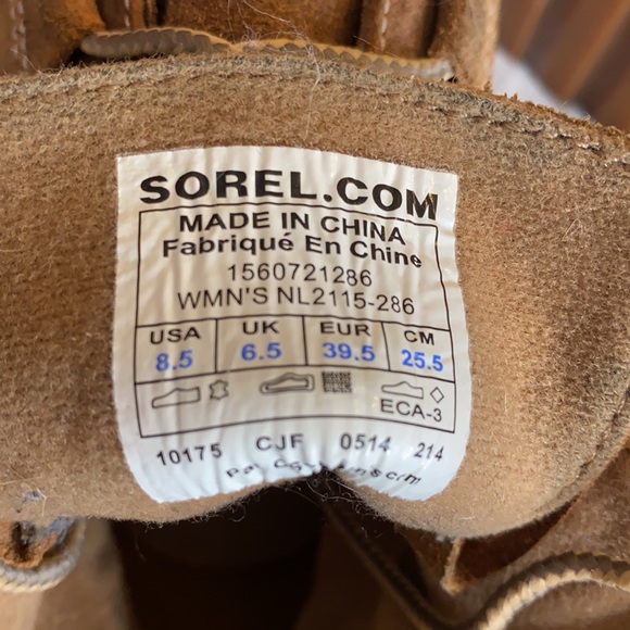 ‼️SOLD‼️Sorel Evie Lace leather Boot - Picture 8 of 8